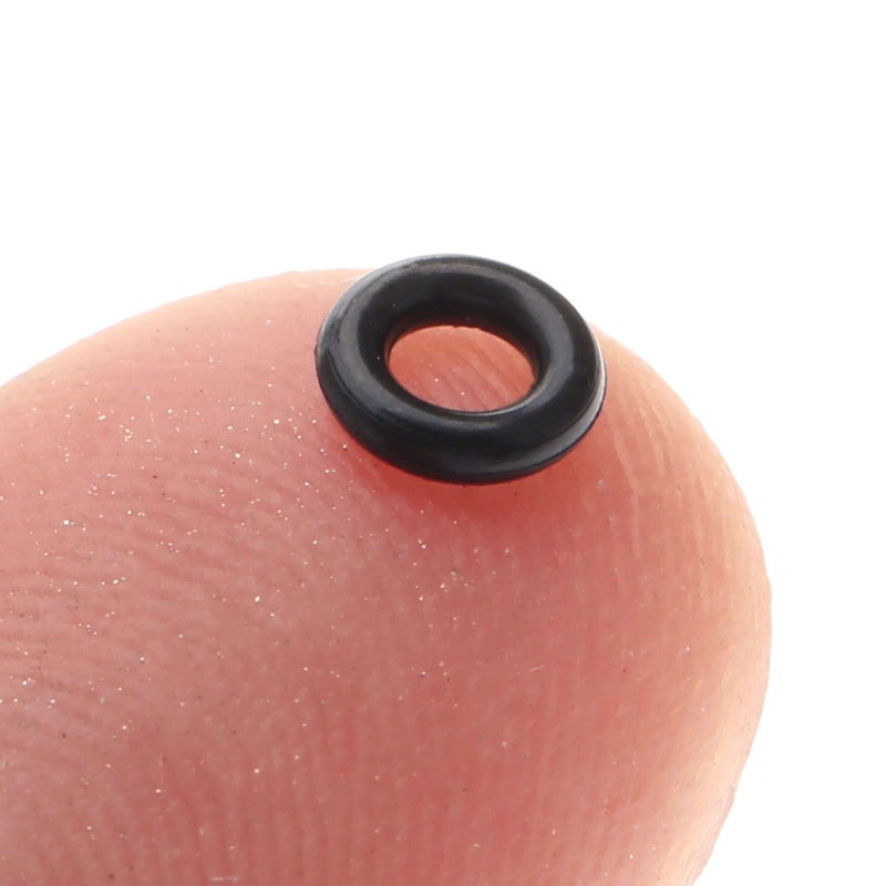 dophee 100Pcs Stems/Flights Darts Tip Rubber O Ring Black Gasket Grip Washer Grommets - Image 2